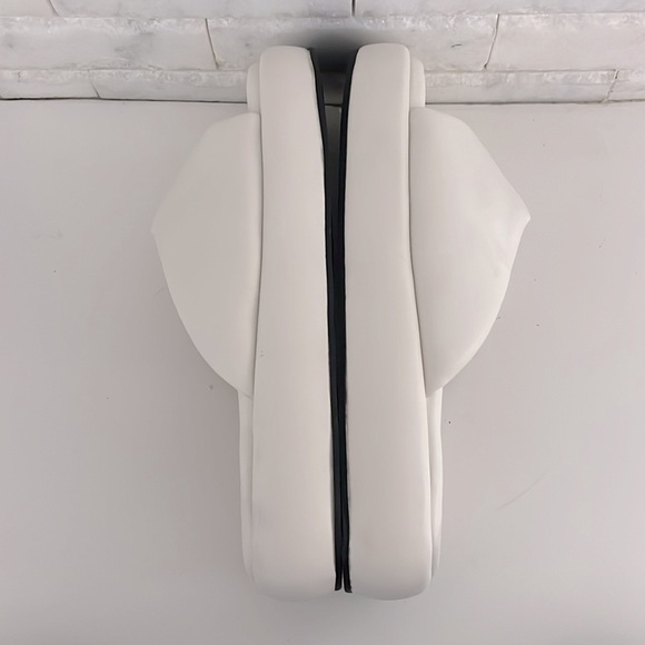 SIMON MILLER Taffy Puffy Platform Slide Sandal In Macadamia Size 40, US 9.5 - Picture 8 of 11